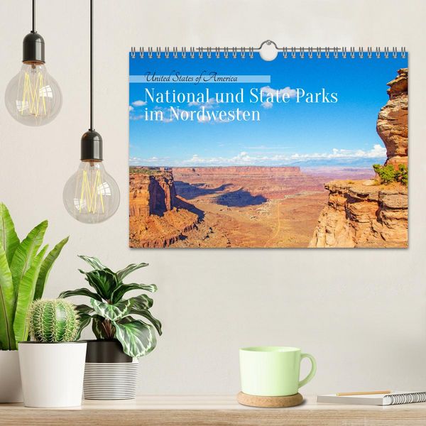 Produktbild: USA - National und State Parks im Nordwesten (Wandkalender 2026 DIN A4 quer), CALVENDO Monatskalender