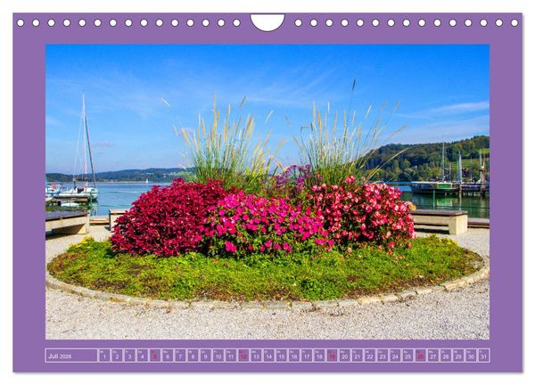Produktbild: Sch&ouml;ne Gr&uuml;&szlig;e aus Mattsee (Wandkalender 2026 DIN A4 quer), CALVENDO Monatskalender