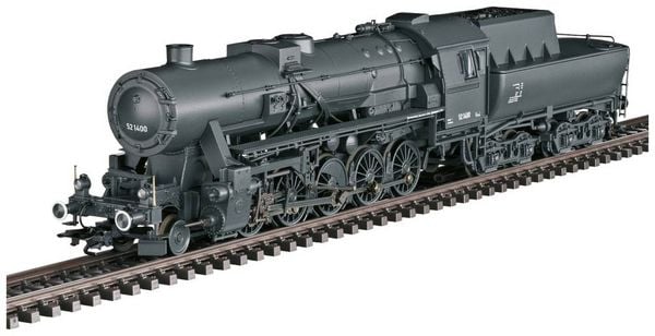 Produktbild: M&auml;rklin 39532 H0 G&uuml;terzug-Dampflok BR 52 der DR