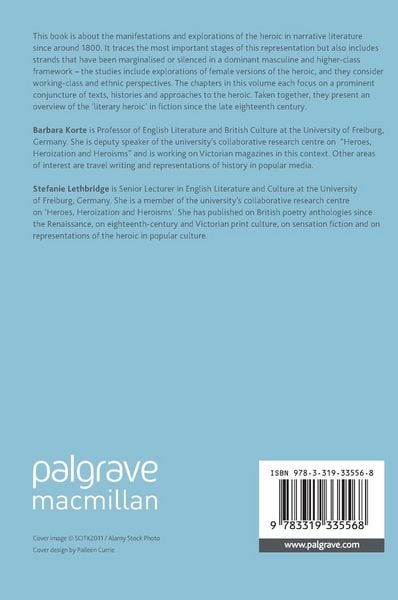 Produktbild: Heroes and Heroism in British Fiction Since 1800