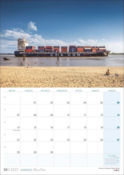 Produktbild: Hamburg &hellip;meine Perle Kalender 2027