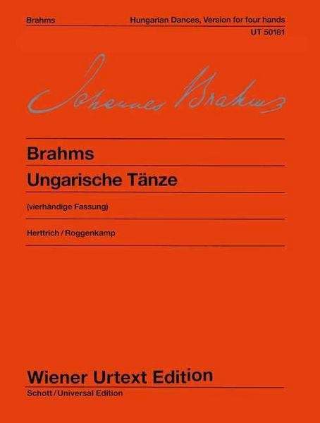 Produktbild: Brahms, J: Ungarische T&auml;nze