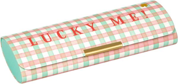 Produktbild: Brillenetui mit Putztuch Lucky Me! - Viel Gl&uuml;ck