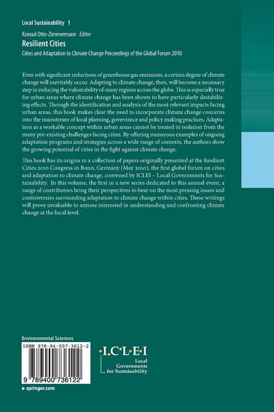 Produktbild: Resilient Cities