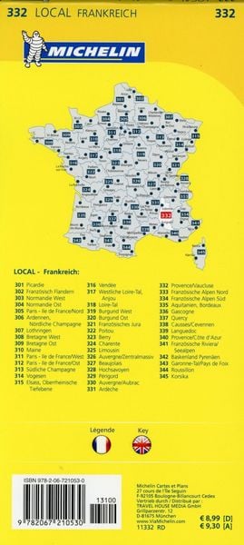 Produktbild: Michelin Provence - Vaucluse