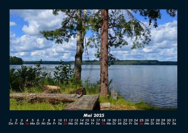 Produktbild: Seeblick 2025 Fotokalender DIN A4