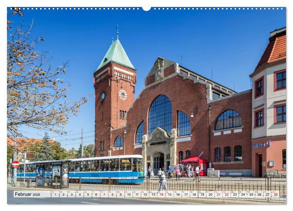 Produktbild: HISTORIE BRESLAU (hochwertiger Premium Wandkalender 2026 DIN A2 quer), Kunstdruck in Hochglanz