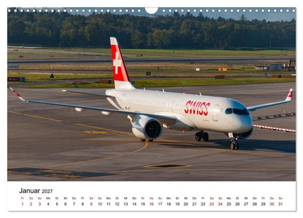 Produktbild: Flugzeuge von Airbus 2027 (Wandkalender 2027 DIN A3 quer), CALVENDO Monatskalender