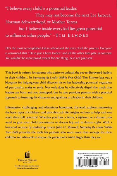 Produktbild: The Nurturing the Leader Within Your Child