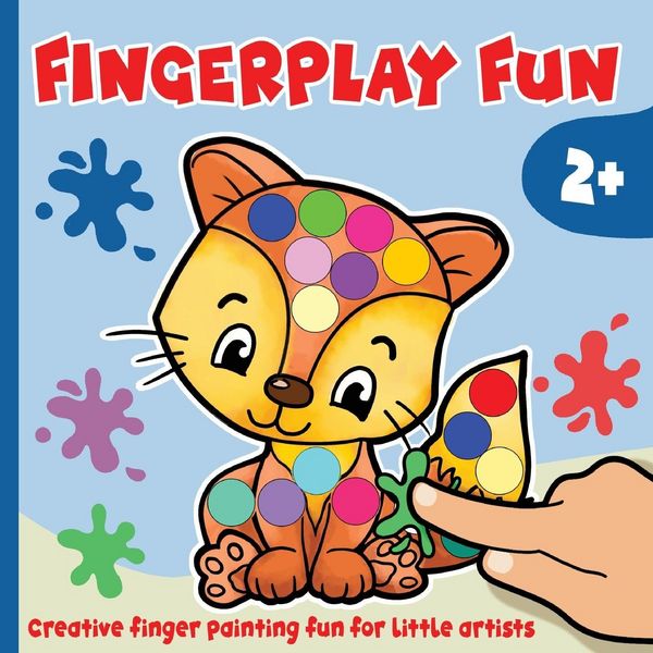 Produktbild: Fingerplay Fun - Activity book for kids 2 - 5 years