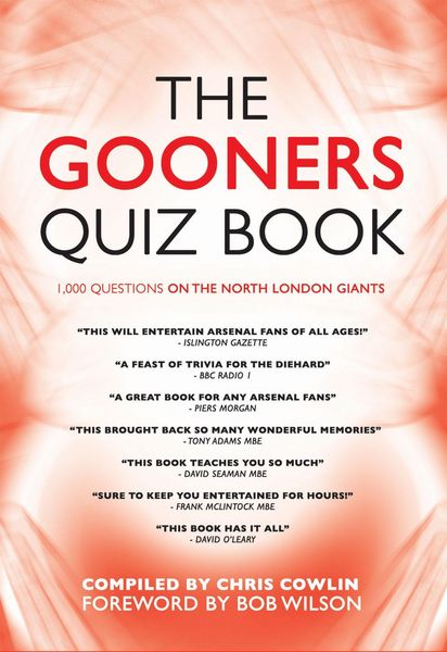 Produktbild: Gooners Quiz Book