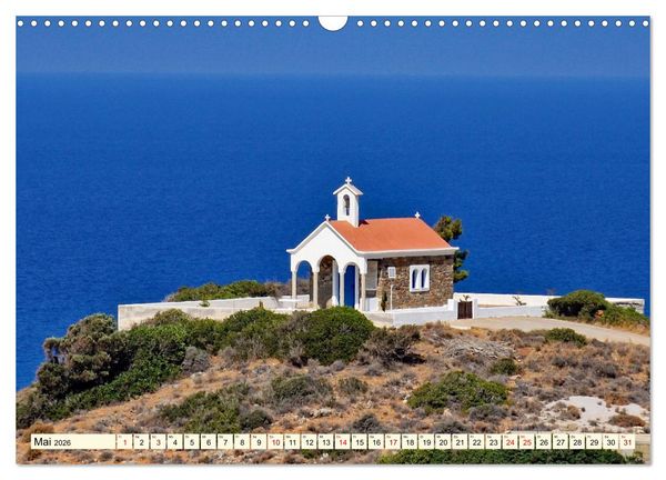 Produktbild: Gr&uuml;nde f&uuml;r Urlaub auf Kreta (Wandkalender 2026 DIN A3 quer), CALVENDO Monatskalender