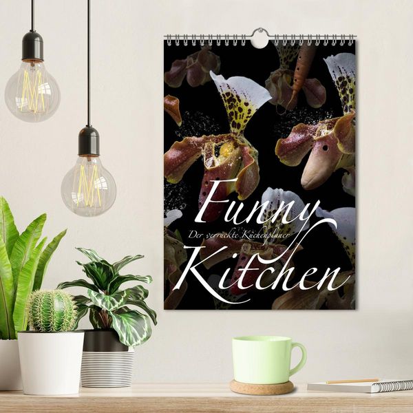 Produktbild: Funny Kitchen - Der verr&uuml;ckte K&uuml;chenplaner (Wandkalender 2026 DIN A4 hoch), CALVENDO Monatskalender