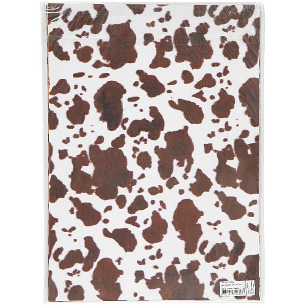Produktbild: Creativ Company Karton, Tierfell, A4, Blatt 210x297 mm, 300 g, 10 Blatt sortiert