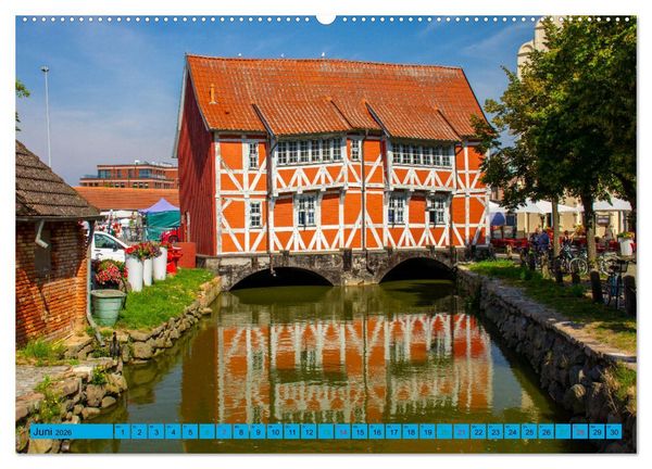 Produktbild: Hansestadt Wismar - Sehnsuchtsort (Wandkalender 2026 DIN A2 quer), CALVENDO Monatskalender