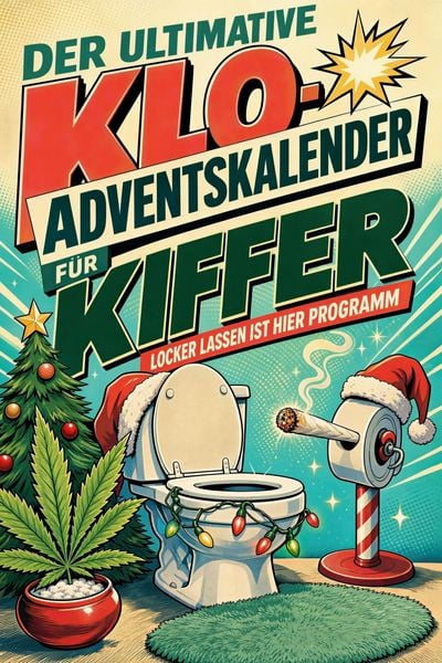 Produktbild: Der ultimative Klo-Adventskalender f&uuml;r Kiffer