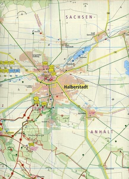 Produktbild: Halberstadt, Aschersleben - Blankenburg