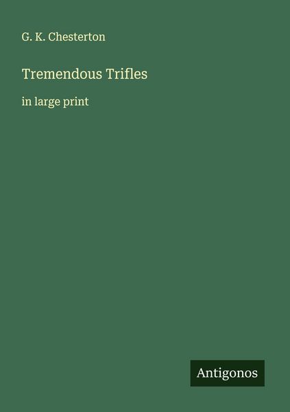 Produktbild: Tremendous Trifles