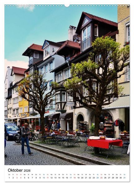 Produktbild: Lindau - Inselstadt am Bodensee (Wandkalender 2026 DIN A2 hoch), CALVENDO Monatskalender
