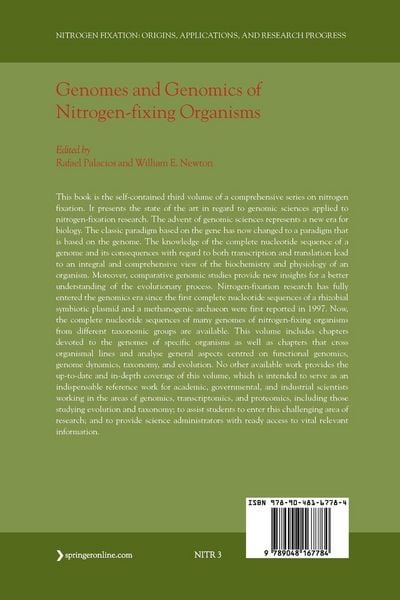 Produktbild: Genomes and Genomics of Nitrogen-fixing Organisms