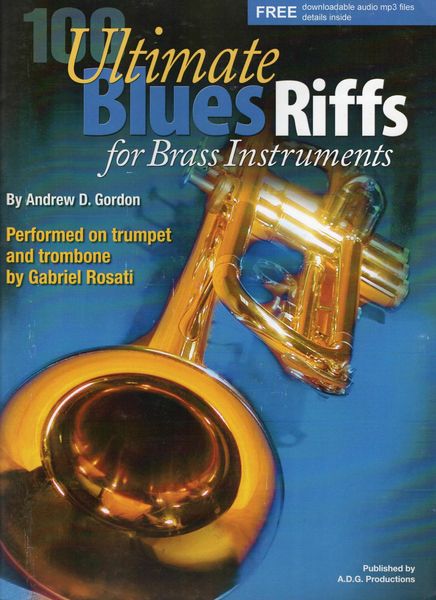 Produktbild: 100 Ultimate Blues Riffs For Brass Instruments