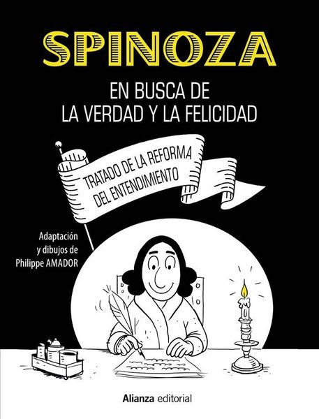 Produktbild: Spinoza: En busca de la verdad y la felicidad [C&oacute;mic]