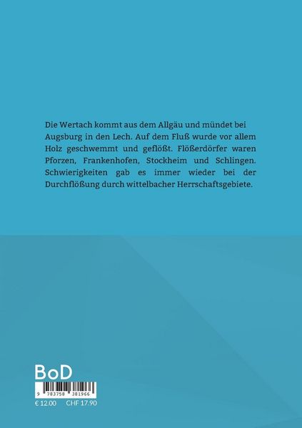 Produktbild: Fl&ouml;&szlig;erei auf der Wertach
