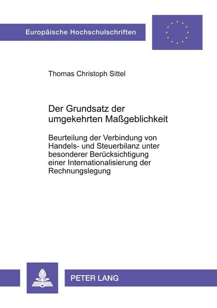 Produktbild: Der Grundsatz der umgekehrten Ma&szlig;geblichkeit