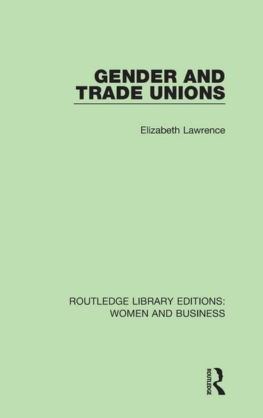 Produktbild: Gender and Trade Unions