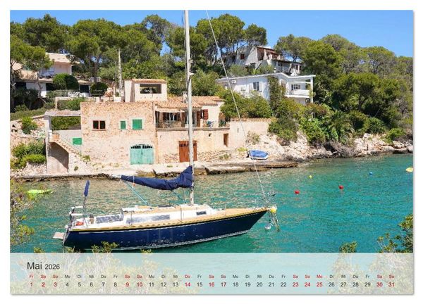 Produktbild: Cala Figuera - Mallorcas Traumbucht (Wandkalender 2026 DIN A4 quer), CALVENDO Monatskalender