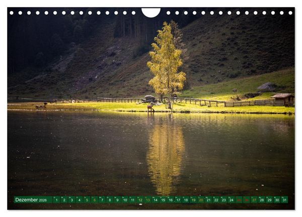 Produktbild: Sch&ouml;ne Alpenl&auml;nder (Wandkalender 2026 DIN A4 quer), CALVENDO Monatskalender