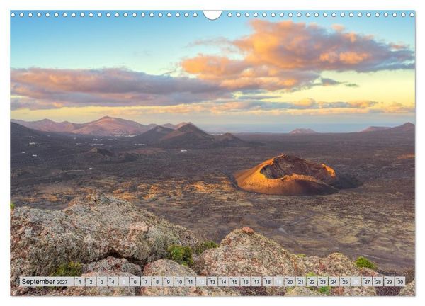 Produktbild: Wundersch&ouml;nes Lanzarote (Wandkalender 2027 DIN A3 quer), CALVENDO Monatskalender