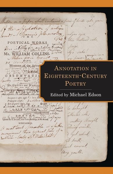 Produktbild: Annotation in Eighteenth-Century Poetry