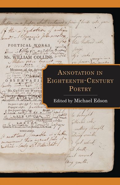 Produktbild: Annotation in Eighteenth-Century Poetry