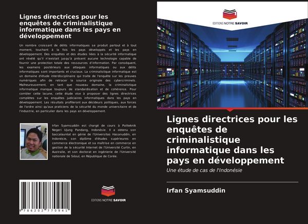 Produktbild: Lignes directrices pour les enqu&ecirc;tes de criminalistique informatique dans les pays en d&eacute;veloppement