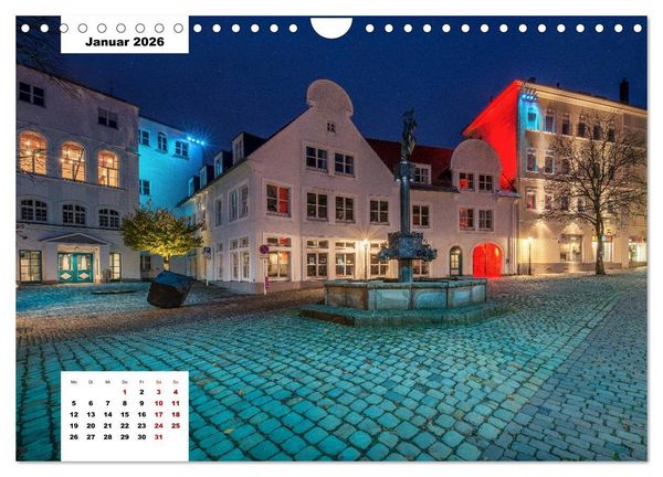 Produktbild: L&uuml;denscheid - Die Altstadt 2026 (Wandkalender 2026 DIN A4 quer), CALVENDO Monatskalender