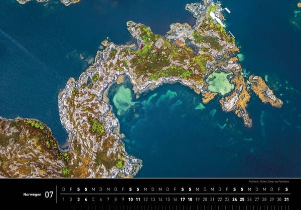 Produktbild: Norwegen Premiumkalender 2027