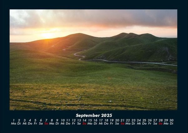 Produktbild: Berge 2025 Fotokalender DIN A4