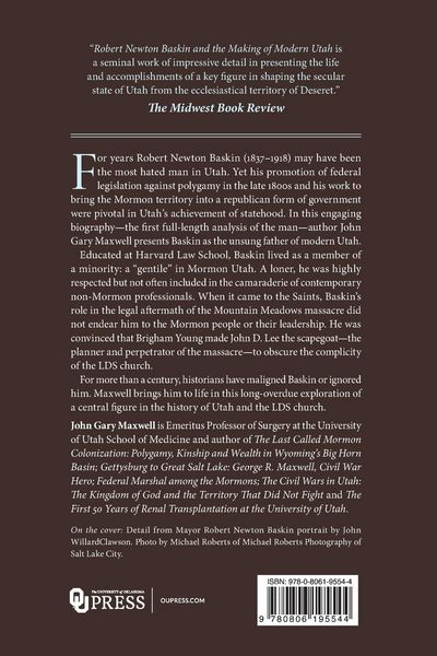Produktbild: Robert Newton Baskin and the Making of Modern Utah