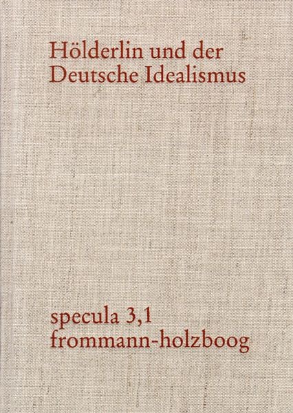 Produktbild: H&ouml;lderlin und der Deutsche Idealismus