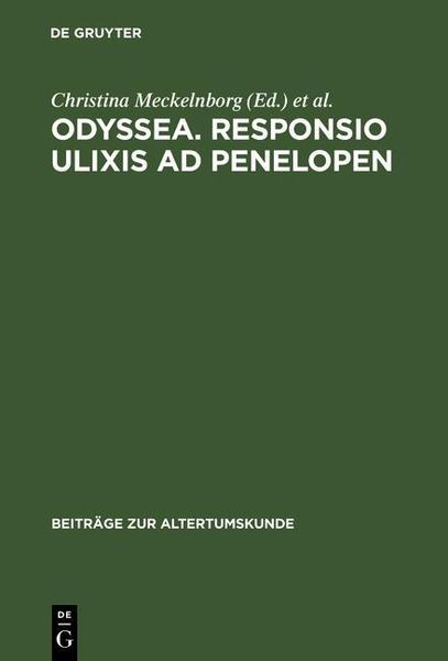 Produktbild: Odyssea. Responsio Ulixis ad Penelopen