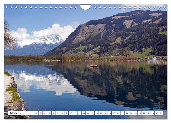 Produktbild: Der Zeller See im sch&ouml;nen Salzburger Land (Wandkalender 2026 DIN A4 quer), CALVENDO Monatskalender