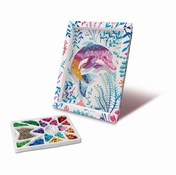 Produktbild: Lansay Collection Sequins Paillettenkunst Delfin