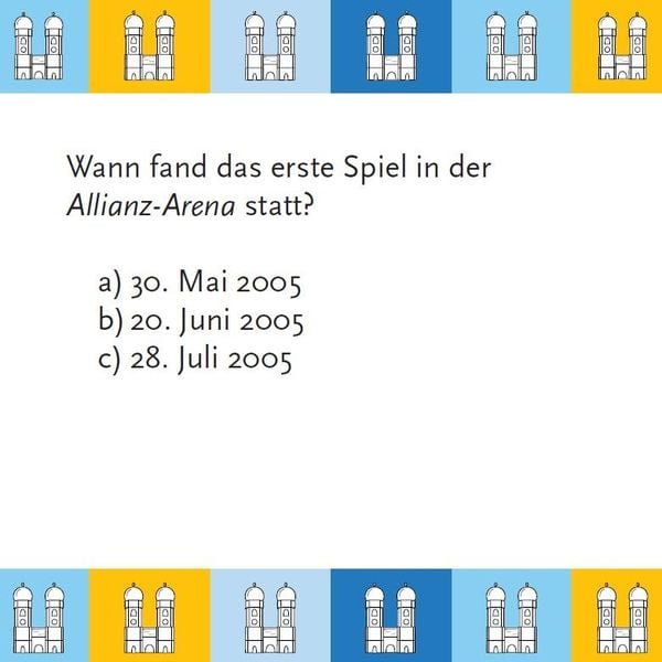 Produktbild: M&uuml;nchen-Quiz (Neuauflage)