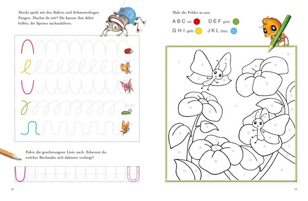 Produktbild: Die kleine Spinne Widerlich - Mein gro&szlig;es buntes Vorschulbuch