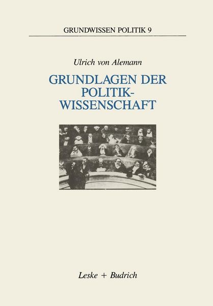 Produktbild: Grundlagen der Politikwissenschaft