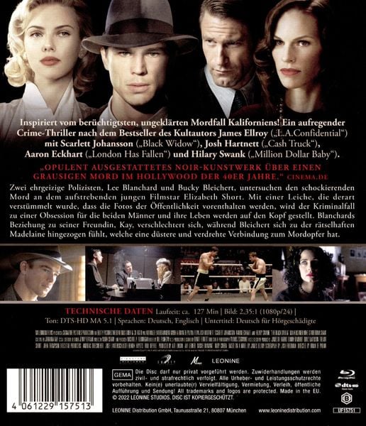 Produktbild: The Black Dahlia