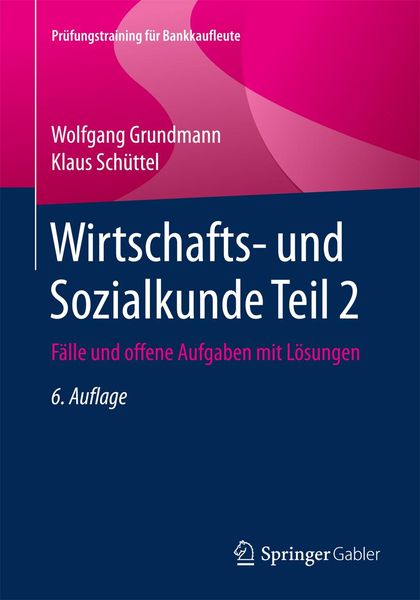 Produktbild: Wirtschafts- und Sozialkunde Teil 2