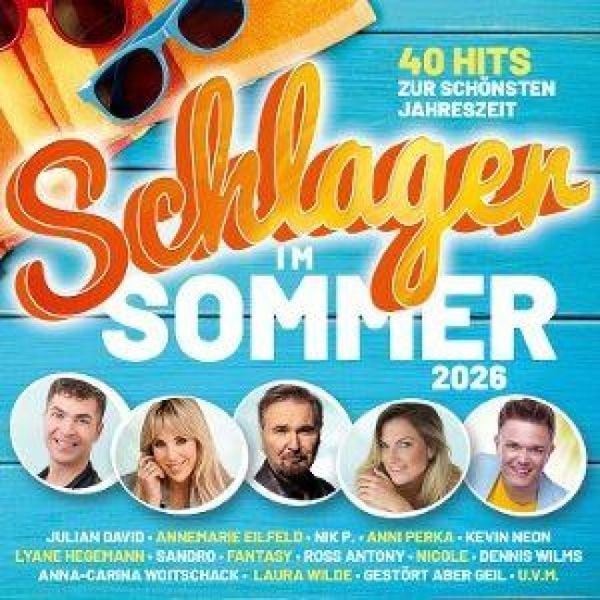 Produktbild: Schlager Im Sommer 2026-40 Hits (2CD)