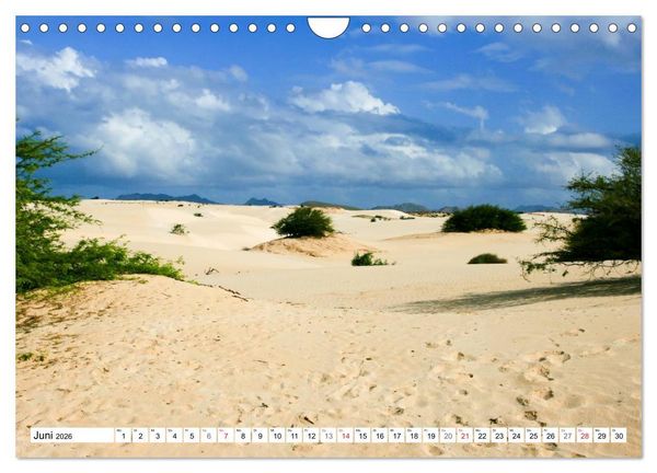 Produktbild: Boa Vista - Kapverden. Die Gem&uuml;tliche (Wandkalender 2026 DIN A4 quer), CALVENDO Monatskalender
